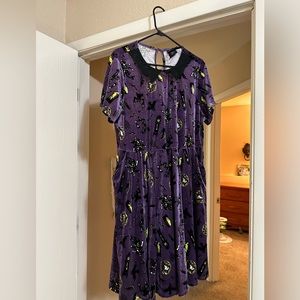 Torrid Velvet Dress- Mini